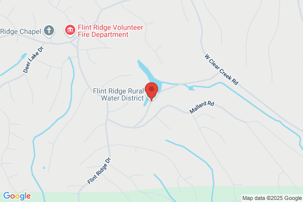 Flint Ridge Rural Water Dist