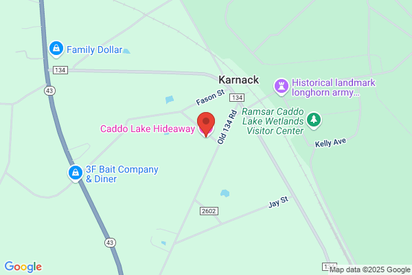Caddo Lake Hideaway
