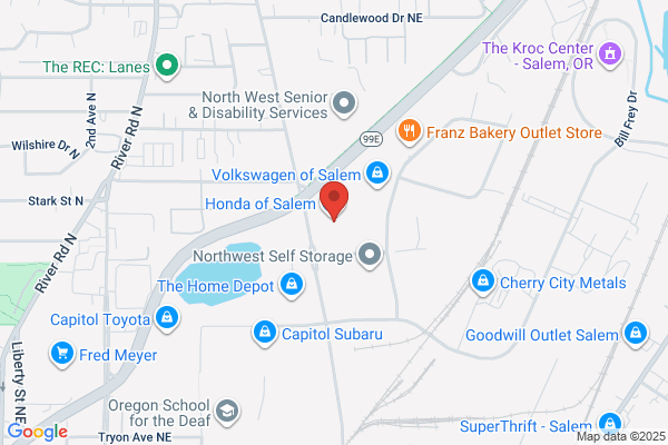 Honda of Salem Parts Center