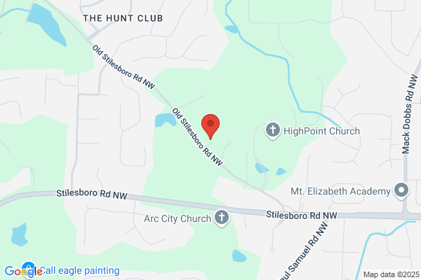 Stained Glass Overlay of Cobb County