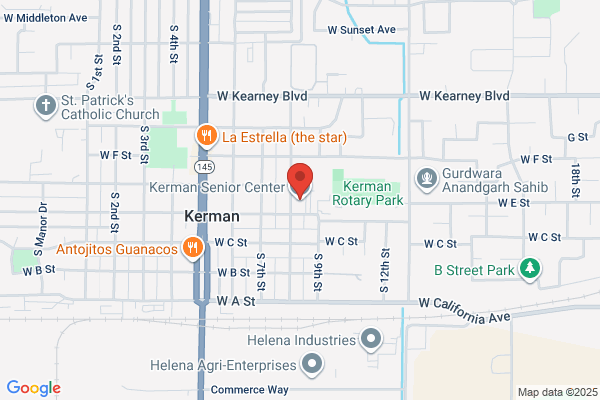 Kerman City of, Community Services, Senior Citizens