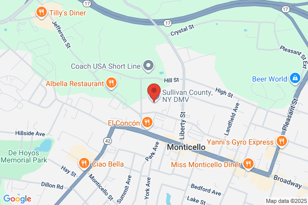 New York State of, Motor Vehicle Department