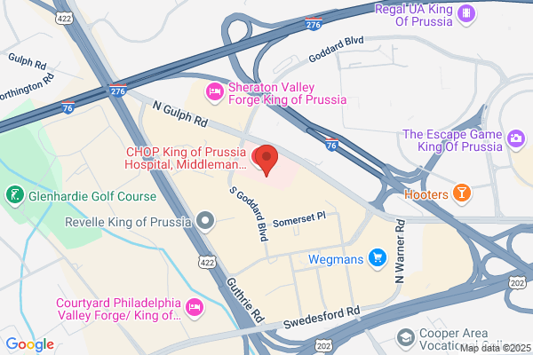 CHOP Pediatric Emergency Department, King of Prussia Hospital