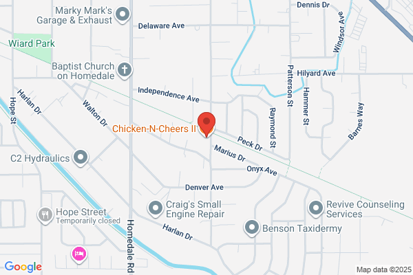 Chicken N Cheers, The Restaurant