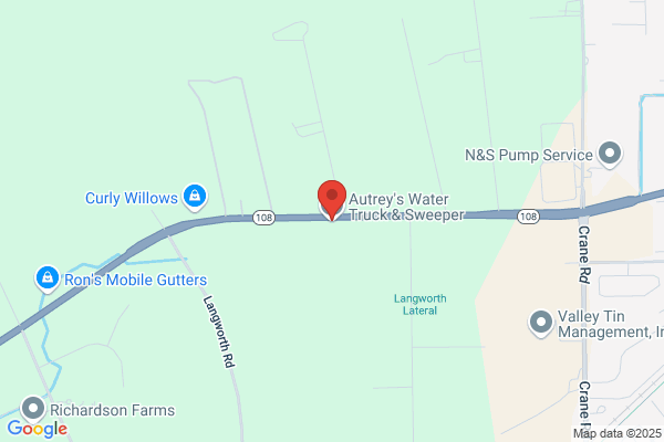 Autrey's Water Truck & Sweeper Service