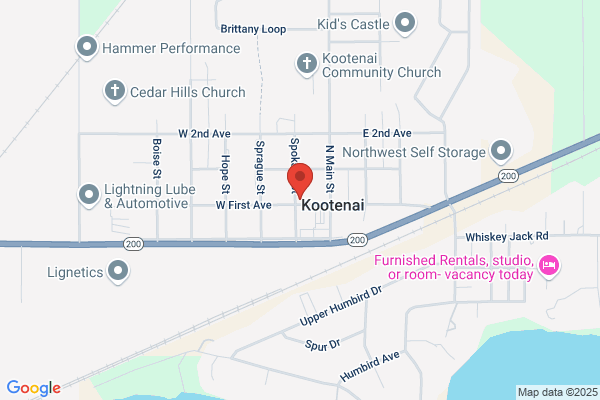 United States Government, US Postal Service, Post Offices, Kootenai
