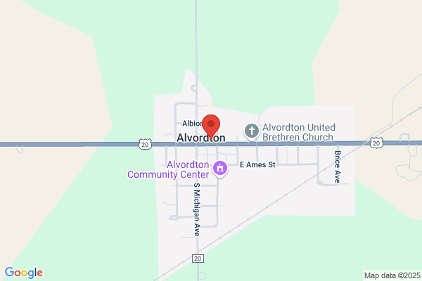 United States Government, Post Office, Alvordton
