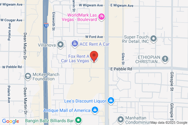 Fox Rent A Car Las Vegas