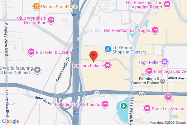 Rideshare Lot at Caesars Palace
