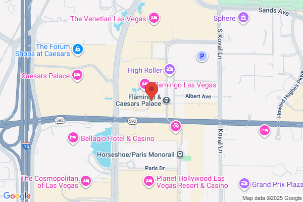Rideshare Lot at Flamingo Las Vegas
