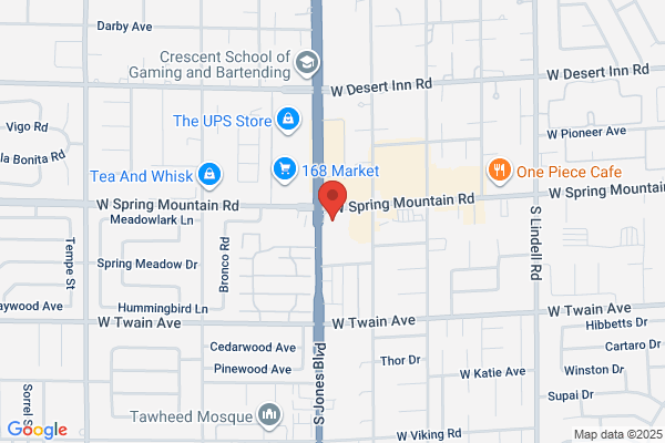 Spring Mountain and Jones Mini Mart