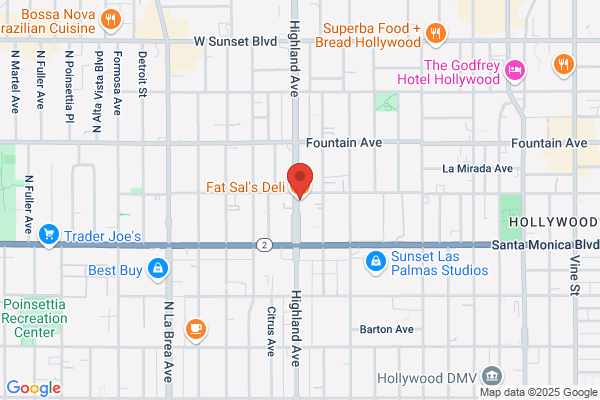 Fat Sal's Deli Hollywood