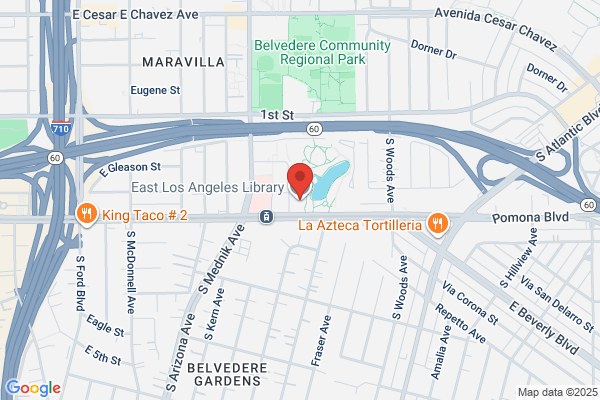 Los Angeles County of, Library Public, East Los Angeles