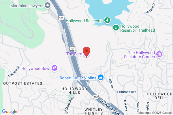Los Angeles County of, Ford John Anson Amphitheatre, Information