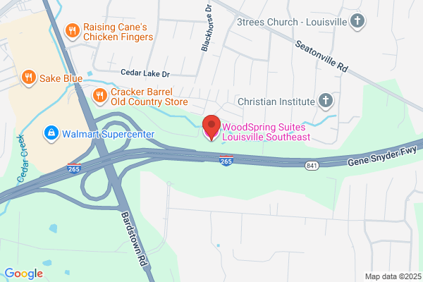 WoodSpring Suites Louisville Southeast