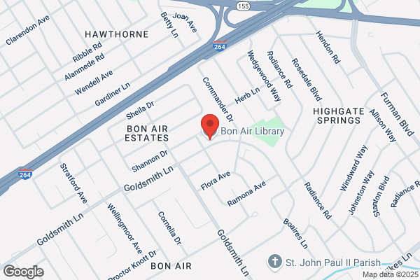 Louisville Free Public Library, Hours/Locations, Bon Air Regional