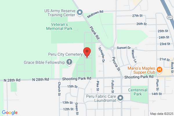 Peru City of, City Cemetery