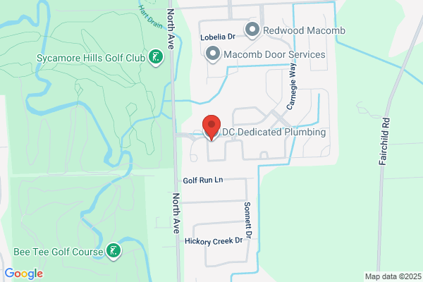 Dedicated Plumbing