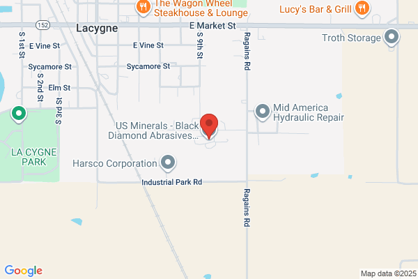 US Minerals - Black Diamond Abrasives - La Cygne Plant