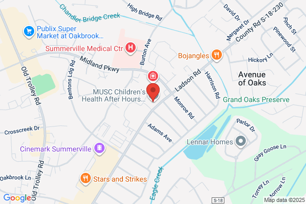 MUSC Children's Health Surgery at Specialty Care - Summerville