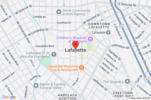 Lafayette La and surrounding areas