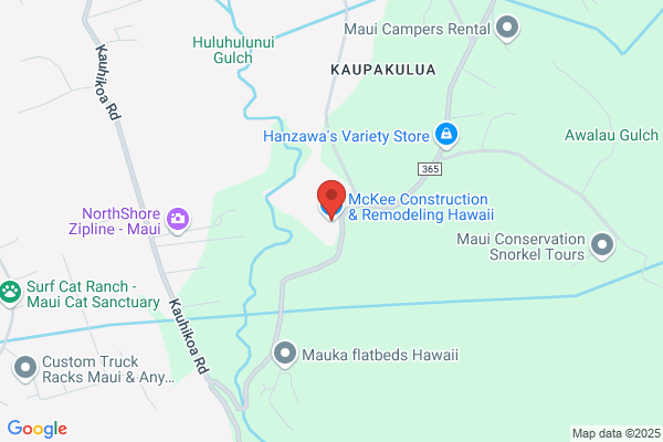 McKee Construction & Remodeling Maui LLC