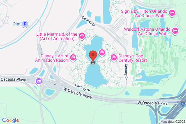 Disney Skyliner - Disney's Art of Animation/Pop Century Resort