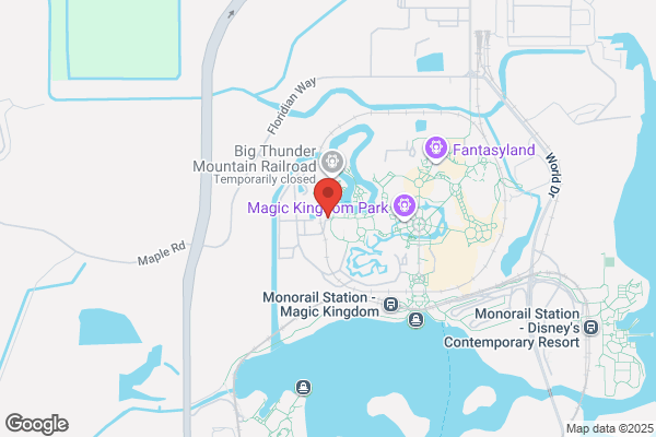 Disney Performing Arts – Magic Kingdom In Park Meeting Location - Closed