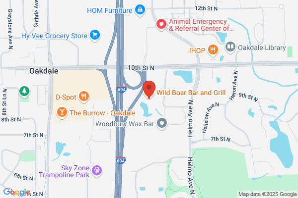 Wild Boar Bar and Grill Oakdale