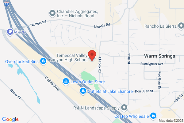 Lake Elsinore Unified School District, High Schools, Temescal Canyon High School