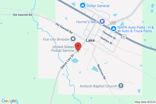 U S Government, Post Office, Lake