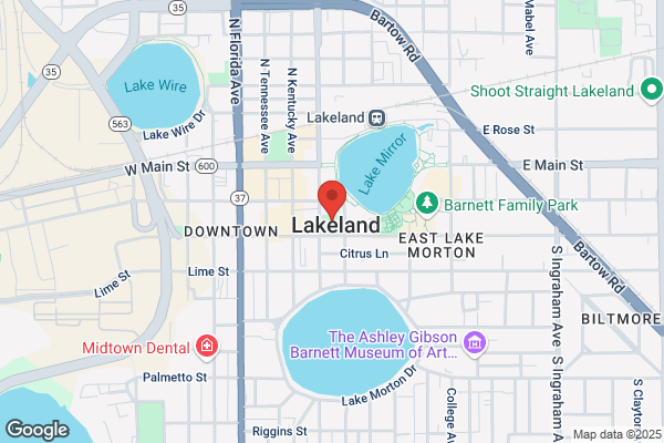 EV Charing Station-Lakeland Electric at City Hall