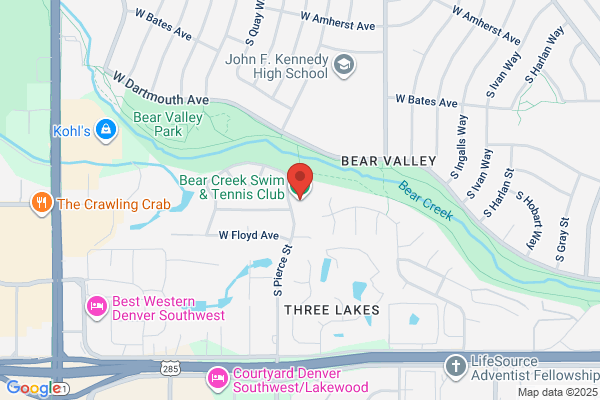 Bear Creek Swim & Tennis Club Inc