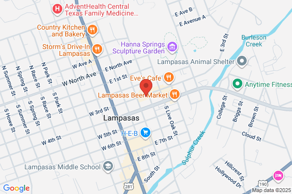 Lampasas City of, Public Utilities