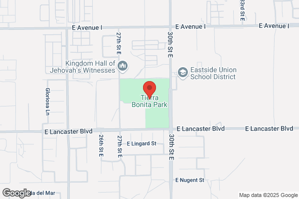 Lancaster City of, Parks-Recreation & Arts, Tierra Bonita Park