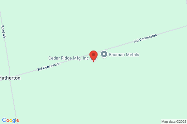 Cedar Ridge Manufacturing, Llc