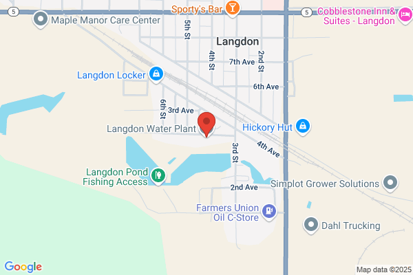Langdon City, Water Plant
