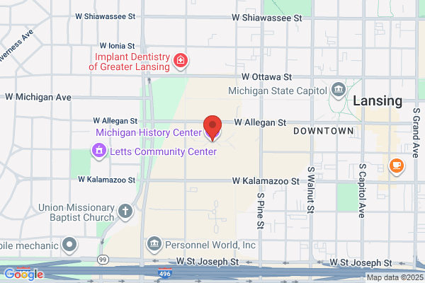 Michigan State of, Michigan Historical Center, Information