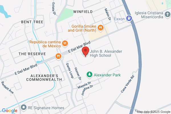 United Independent School District, High Schools, Jb Alexander