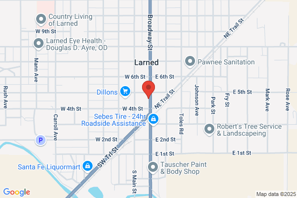 Larned-City of, Cemetery