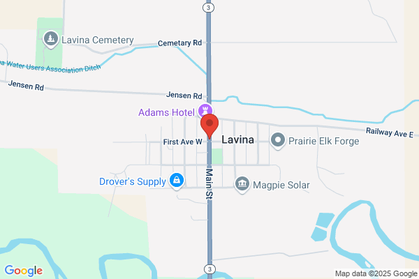 Lavina, Town of