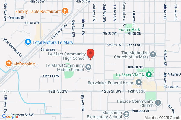 Le Mars Community Schools, High School, Principal