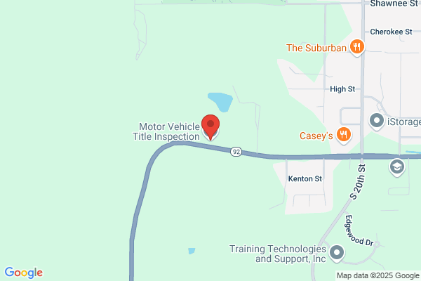 Motor Vehicle Title Inspection Station