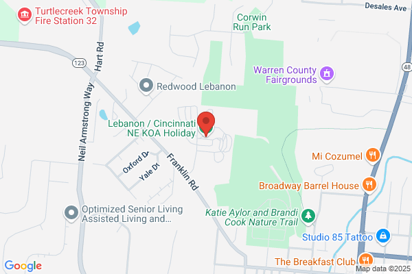 Lebanon / Cincinnati NE KOA Holiday
