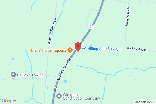 Ac Hilltop Auto Salvage