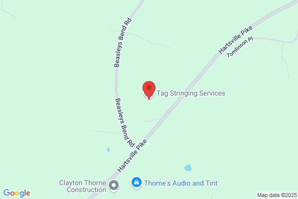 Tag Stringing Service