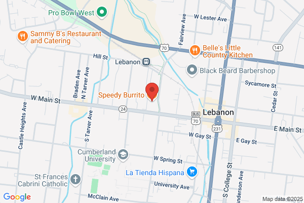 Speedy Burrito Lebanon Tennessee