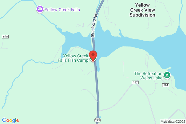 Yellow Creek Falls Fish Camp