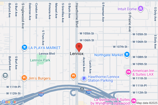 Los Angeles County of, Library Public, Lennox