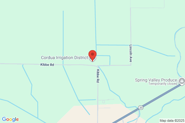 Cordua Irrigation Dist